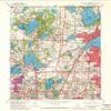 YellowMaps White Bear Lake West MN topo map, 1:24000 Scale, 7.5 X 7.5 Minute, Historical, 1967, Updated 1973, 27.23 x 21.53 in - Tyvek view 1