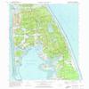 YellowMaps Wellfleet MA topo map, 1:24000 Scale, 7.5 X 7.5 Minute, Historical, 1972, Updated 1974, 26.8 x 22 in - Polypropylene view 1