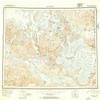 YellowMaps McCarthy AK topo map, 1:250000 Scale, 1 X 3 Degree, Historical, 1951, Updated 1954, 23 x 27.8 in - Tyvek view 1