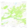 YellowMaps Talkeetna Mountains D 3 AK topo map, 1:63360 Scale, 15 X 15 Minute, Historical, 1951, Updated 1975, 21.9 x 18 in - Tyvek view 1