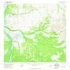 YellowMaps Iditarod D 3 AK topo map, 1:63360 Scale, 15 X 15 Minute, Historical, 1954, Updated 1965, 20.8 x 18 in - Tyvek view 1