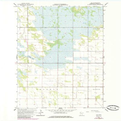 YellowMaps Leo MN topo map, 1:24000 Scale, 7.5 X 7.5 Minute, Historical, 1966, Updated 1985, 27.23 x 21.53 in - Tyvek