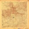YellowMaps Ashland KS topo map, 1:125000 Scale, 30 X 30 Minute, Historical, 1896, 19.95 x 16.24 in - Tyvek view 1