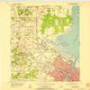 YellowMaps Green Bay West WI topo map, 1:24000 Scale, 7.5 X 7.5 Minute, Historical, 1954, Updated 1956, 27.28 x 21.53 in - Tyvek view 1