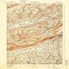 YellowMaps Wind Gap PA topo map, 1:62500 Scale, 15 X 15 Minute, Historical, 1916, Updated 1943, 19.9 x 16.5 in - Tyvek view 1