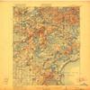 YellowMaps Deerwood MN topo map, 1:62500 Scale, 15 X 15 Minute, Historical, 1914, Updated 1922, 27.23 x 21.53 in - Polypropylene view 1
