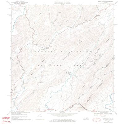 YellowMaps Green Valley VA topo map, 1:24000 Scale, 7.5 X 7.5 Minute, Historical, 1969, Updated 1970, 26.64 x 21.88 in - Tyvek