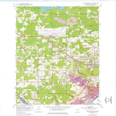YellowMaps Duluth MN topo map, 1:24000 Scale, 7.5 X 7.5 Minute, Historical, 1953, Updated 1976, 27.23 x 21.53 in - Polypropylene