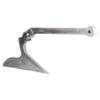 AB Tools Plough Cruising Anchor 7kg Galvanised Swivel Shank for Medium Boats/Yachts view 1