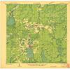 YellowMaps Crandon WI topo map, 1:48000 Scale, 15 X 15 Minute, Historical, 1941, 27.14 x 18.57 in - Tyvek view 1
