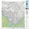 YellowMaps Basswood Lake MN topo map, 1:100000 Scale, 30 X 60 Minute, Historical, 1977, Updated 1994, 27.23 x 21.53 in - Polypropylene view 1