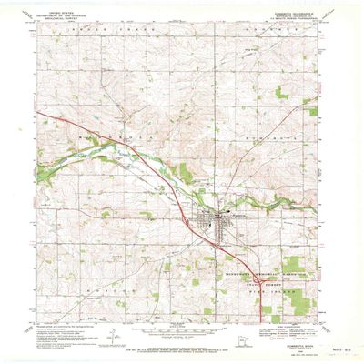 YellowMaps Zumbrota MN topo map, 1:24000 Scale, 7.5 X 7.5 Minute, Historical, 1968, Updated 1970, 27.65 x 21.19 in - Tyvek