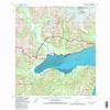 YellowMaps Iliamna D 1 AK topo map, 1:63360 Scale, 15 X 15 Minute, Historical, 1958, Updated 1983, 21.6 x 18 in - Tyvek view 1