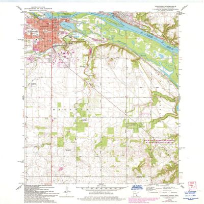 YellowMaps Hastings MN topo map, 1:24000 Scale, 7.5 X 7.5 Minute, Historical, 1974, Updated 1993, 27.23 x 21.53 in - Tyvek