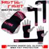 Brutul Padded Inner Gel Gloves Training Gel Elastic Hand Wraps for Boxing Gloves Quick Wraps Men & Women Kickboxing Muay Thai MMA Bandages Wrist Wrap Protector Handwraps (Pair) (Pink, S) view 4