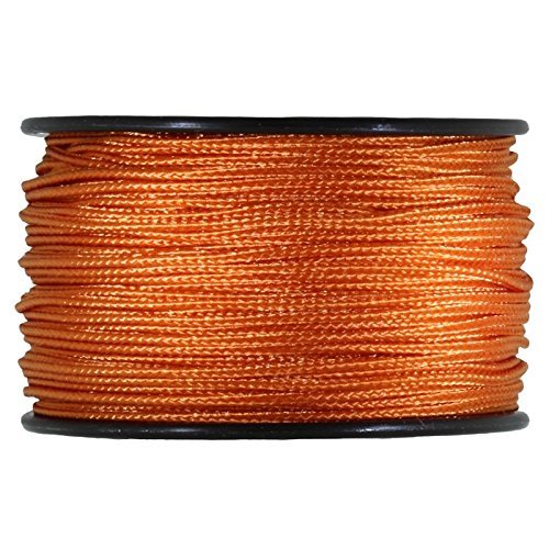 Jig Pro Shop 1.18mm x 125' Micro Cord Paracord - Made in The USA (Burnt Orange)