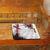 VictoryStore Church Cushions - Great for Church Bench Cushion and Church Kneeler Cushion Set of 2 (Romans 5:8) view 2
