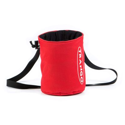 TRANGO 40 Cal Chalk Bag for Rock Climbing, Red