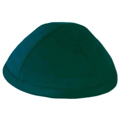 A1 Skullcap Deluxe Satin Fabric Kippot Single or Bulk Kippah Optional Custom Imprinting Inside for Your Speacial Event Teal