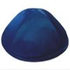 A1 Skullcap Deluxe Satin Fabric Kippot Single or Bulk Kippah Optional Custom Imprinting Inside for Your Speacial Event  Navy Blue view 1