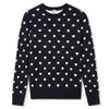 BOBOYOYO Girls Sweaters Cotton Kids Heart Sweater Valentine Holiday Pullover Teen Clothes Crew Neck Knit Top Long Sleeve Black view 1