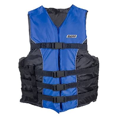 SEACHOICE 4-Belt Ski Vest (Color: Blue, Size: S/M)