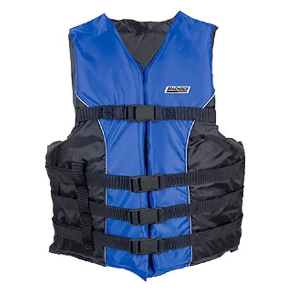 SEACHOICE 4-Belt Ski Vest (Color: Blue, Size: S/M)