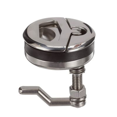 Seachoice Non-Locking Grand Compression Latch, 316 Stainless Steel, Square 2 in, Watertight, One Size, Polished