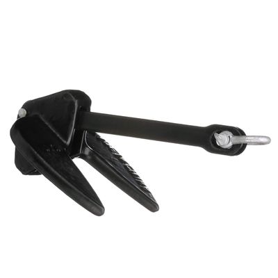 Seachoice Navy Anchor, Vinyl Coated Cast Iron, Black, 15 Lbs.