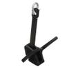 Seachoice Navy Anchor, Vinyl Coated Cast Iron, Black, 15 Lbs. view 2