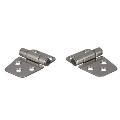 Seachoice Barrel-Up Friction Hinge, 316 Stainless Steel, 1-1/2 in. X 2-1/4 in., 1 Pair