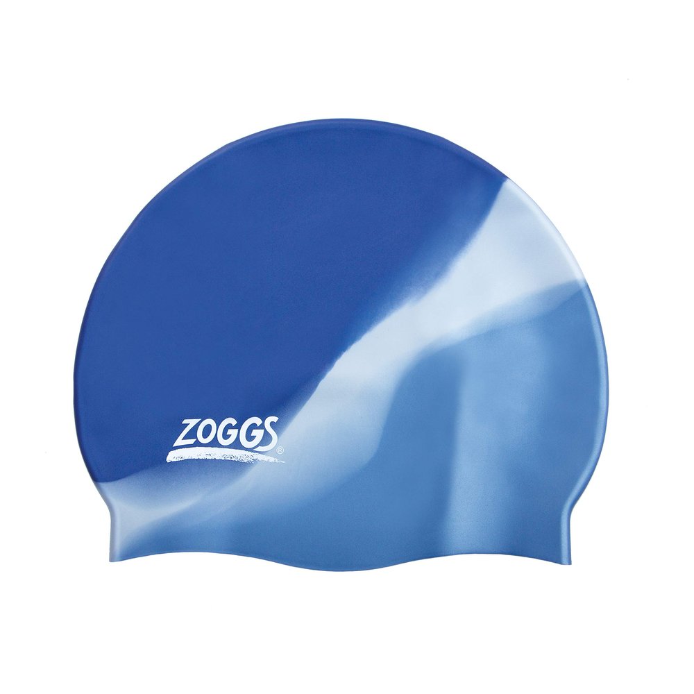 Zoggs Unisex's Silicone Multicolour Swimming Cap