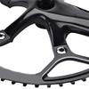 Crankset, Single Speed Crankset Mountain Bike Aluminum Alloy Hollow Integral Mountain Bike Crankset Arm Speed Fixed Gear,Easy to Modify Single Crank Set(Black) view 3