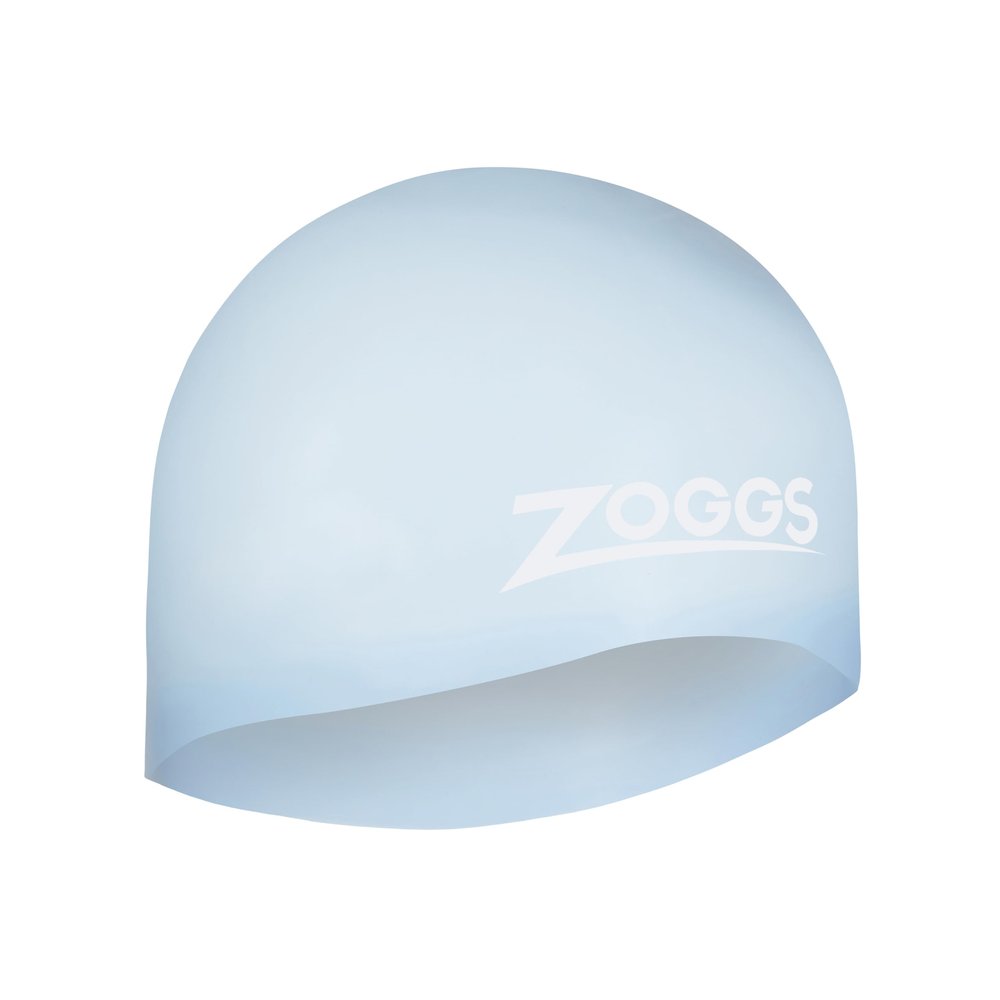 Zoggs Unisex Easy-fit Silicone Swimming Cap, Violet, One Size UK