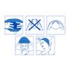 Zoggs Unisex Easy-fit Silicone Swimming Cap, Violet, One Size UK view 2