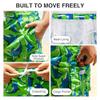 Kanu Surf Big Boys Troy Quick Dry Beach Swim Trunk, Dolphin Green/Royal, X-Large (18/20) view 2