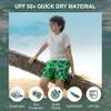 Kanu Surf Big Boys Troy Quick Dry Beach Swim Trunk, Dolphin Green/Royal, X-Large (18/20) view 4