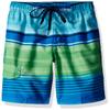 Kanu Surf Toddler Boys Barracuda Quick Dry Beach Swim Trunk, Avalon Royal/Green, 2T view 1