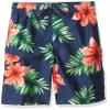 Kanu Surf Boys' Big YOLO Quick Dry UPF 50+ Beach Swim Trunk, Kala Navy, 8 view 1