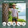 Kanu Surf boys Yolo Quick Dry Upf 50+ Beach Swim Trunks, Sandbar Black/Yellow, 10 12 US view 2