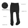 Namektch Baby Girls Tights, Seamless Knit Cotton Leggings Pants Infant Toddler Girl Stockings (Black, 6-12 Months) view 2