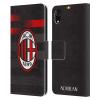 Head Case Designs Officially Licensed AC Milan Third 2017/18 Crest Kit Leather Wallet Case Compatible with Apple iPhone XR view 1