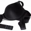 Fruit of the Loom Women's 2-Pack T-Shirt Bra, Black/Heather Grey, 40DD view 4
