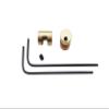 5Afashion Thumb Stud Construction 0.35" x 0.28" Thumb Stud + Hex Wrench,Thumb bar pack of 2 sets (brass) view 1