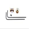 5Afashion Thumb Stud Construction 0.35" x 0.28" Thumb Stud + Hex Wrench,Thumb bar pack of 2 sets (brass) view 2