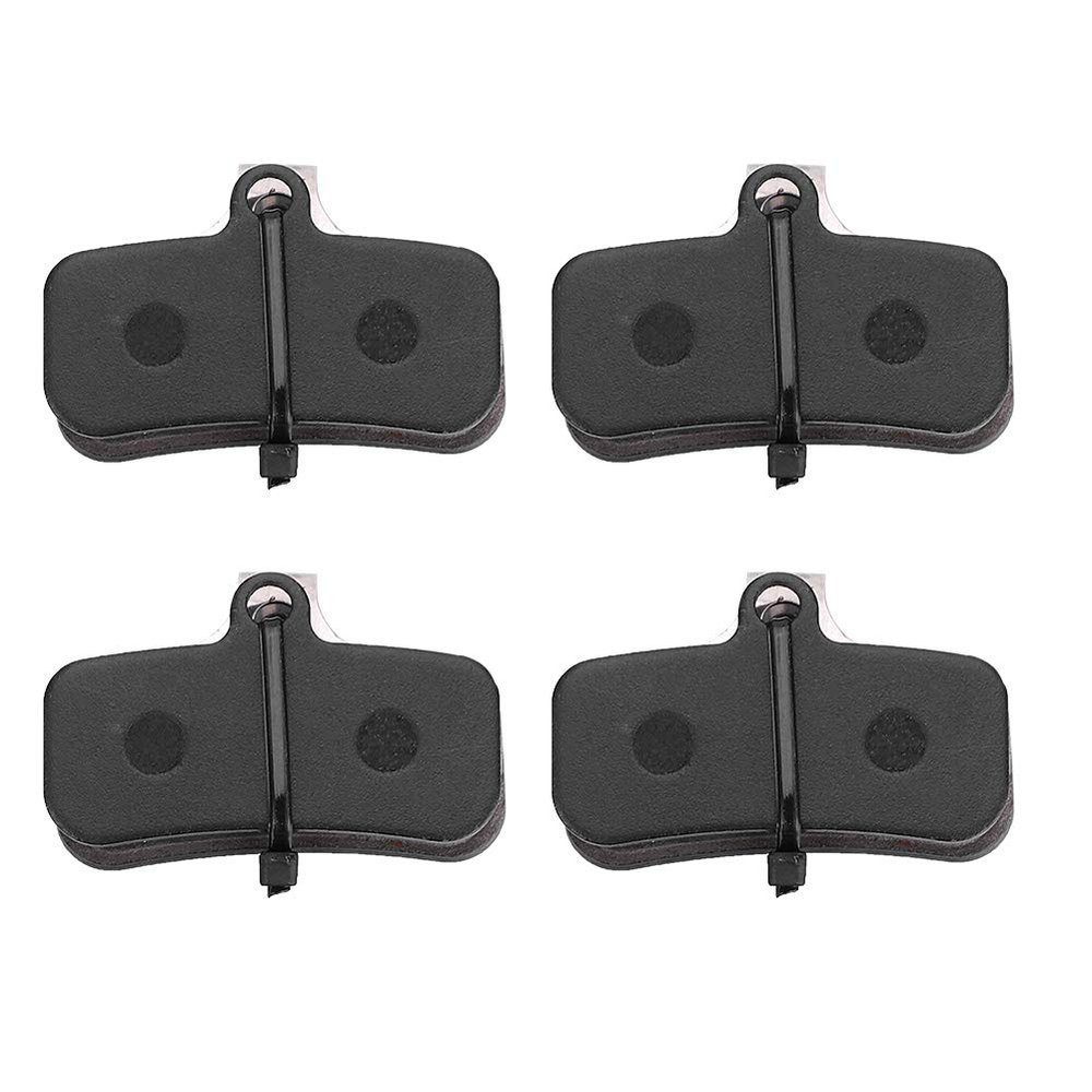 Alomejor 4 Pairs Brake Parts Resin Semi Metal Disc Brake Pad for M810, M820, M640