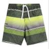 Kanu Surf Boys' Big YOLO Quick Dry UPF 50+ Beach Swim Trunk, Sandbar Black/Yellow, 8 view 1