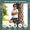 Kanu Surf Toddler Boys Optic Quick Dry Beach Swim Trunk, Baja Black, 4T view 2