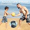 Kanu Surf Toddler Boys Optic Quick Dry Beach Swim Trunk, Baja Black, 4T view 3
