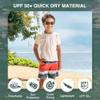 Kanu Surf Big Boys Barracuda Quick Dry Beach Swim Trunk, Avalon Navy/Red, Small (8) view 2